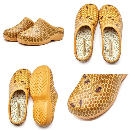 Image of Backdoorshoes Waterproof Premium Garden Clog Shoes for Women with Arch Support