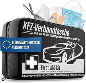 Heldenwerk Auto Verbandskasten 2024 Erste-Hilfe-Set