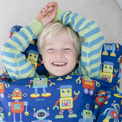 Image of Wildkin Kids Nap Mat with Pillow and Blanket, Preschool Rest Mat