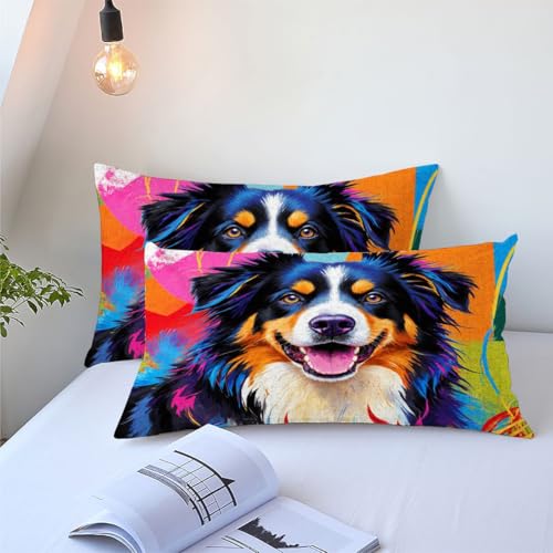 Couette 240x260 cm Chien Coloré : fini les réveils nocturnes - 5