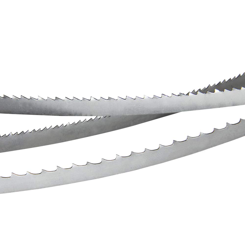 Bimetaliczny brzeszczot do piły taśmowej, 1 szt. 1425 mm bimetalowy brzeszczot do piły taśmowej 1425 x 13 x 0,65 mm 14/18 Tpi narzędzie do obróbki drewna do cięcia metali/14-18 Tpi/cięcie