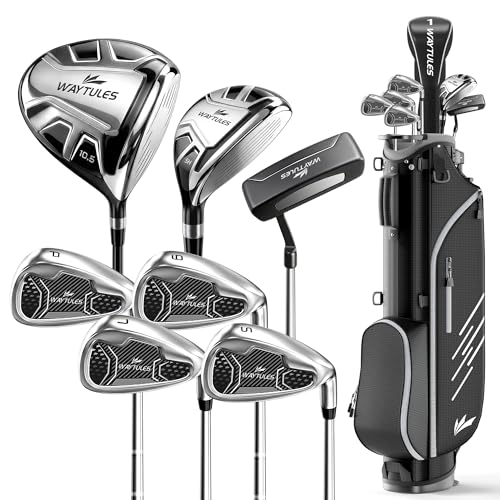 8-Piece Complete Golf Club Set for Men & Women –