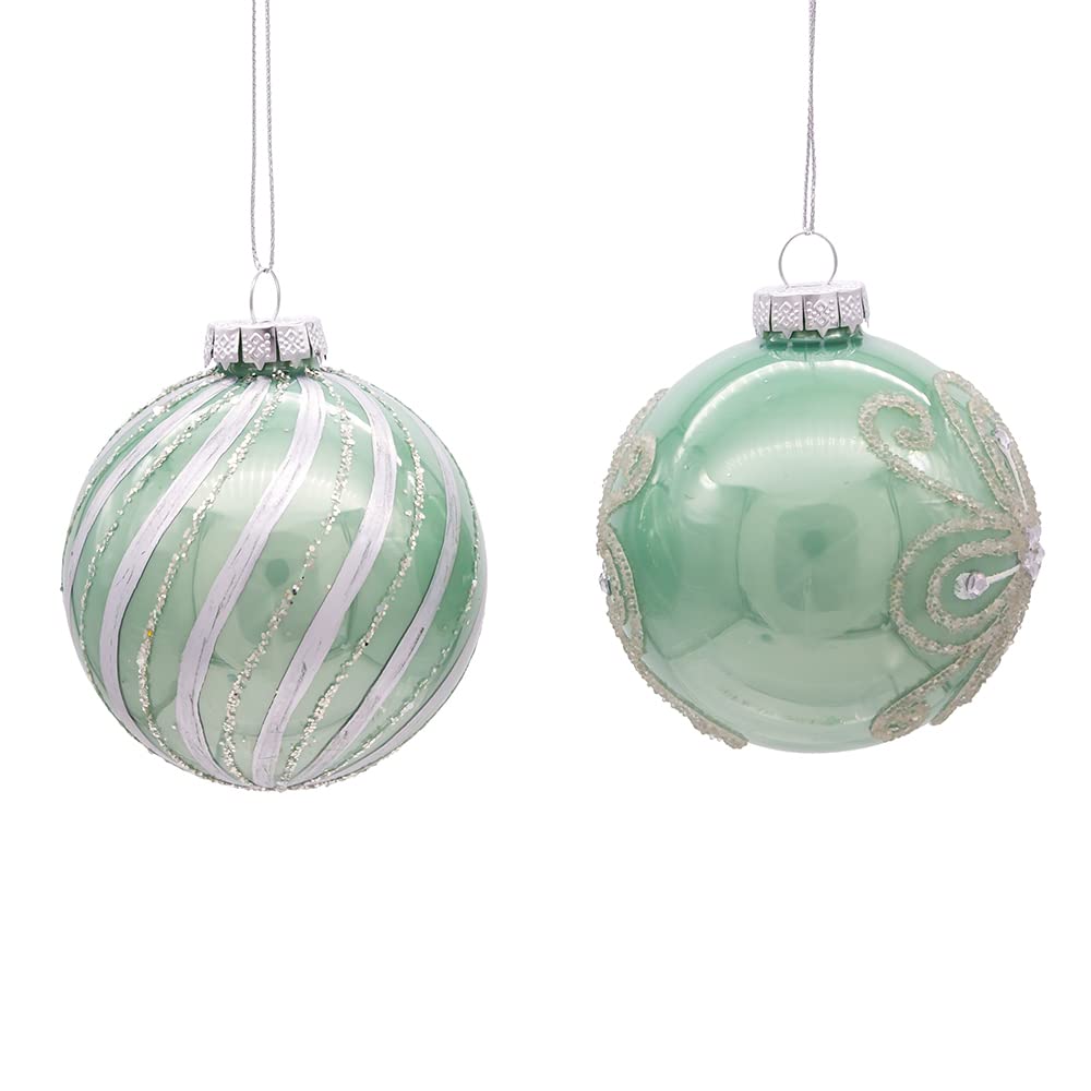 Kurt S. Adler Set di ornamenti, rosso