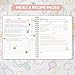 SKYDUE Blank Recipe Organizer to Write In Your Own Recipes, 8.6