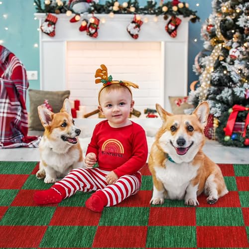 GarveeHome 4x6 Rug Xmas Living Room Rug Washable Christmas Rugs for Bedroom - image 5