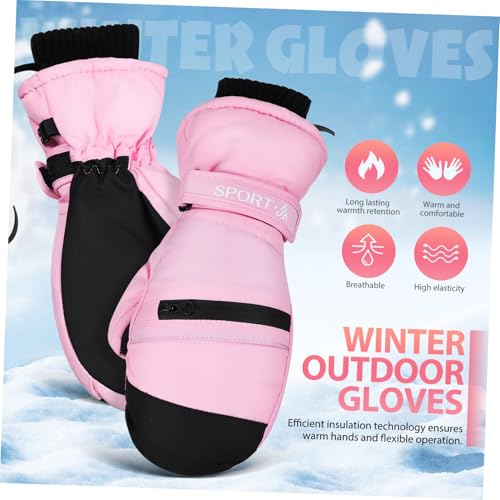 Mitaines de ski tactiles et imperméables pour le snowboard - 7