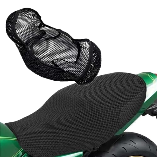 Funda de asiento impermeable para motocicleta Kawasaki Z650RS cojín de malla 3D