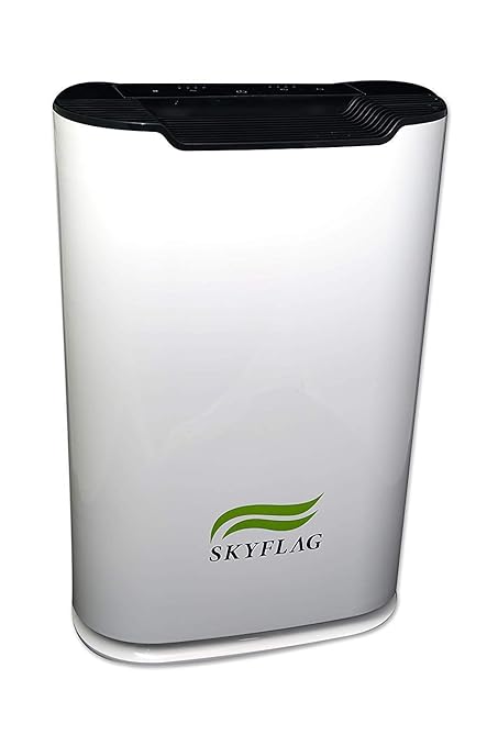 SkyFlag Air Purifier with HEPA + Carbon Filter | Upto 390 Sq Ft Coverage | 1 Year Warranty