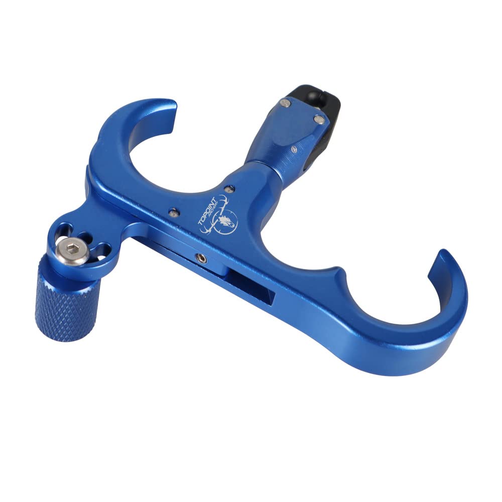 SHARROW Disparadores de Tiro con Arco Thumb Release Aids Arco Compuesto 3 Dedos Automático Ayuda de liberación