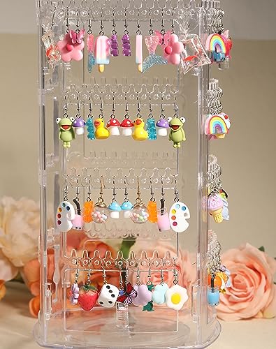 40 Pairs Cute Earring Collection: Cute, Funky, and Weird Earrings for Women and Teens4