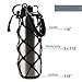 RoryTory 2Pc Set Paracord Water Bottle Holder Carrier Emergency Net Sleeve (for Hydro Flask, Nalgene, Contigo, etc. - 18 to 40oz) Great for Metal or Plastic Bottles - Solid Black/Green Camouflage