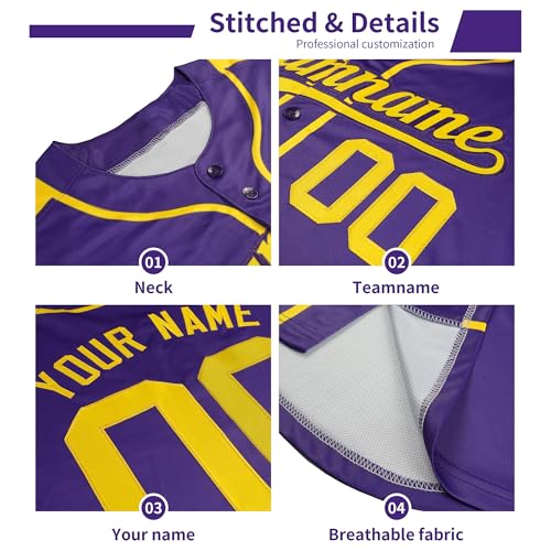 Jerseys personalizados de béisbol con mangas cortas para adultos y jóvenes miniatura 4