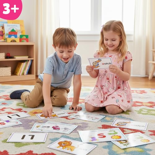 Image of Creative's Pre‑School Flash Card Pack Part 1, Educational Toy for Kids, Alphabet, Numbers, Colours & Shapes Learning Flash Cards, Preschool Learning Games for Early Skills Ages 3+