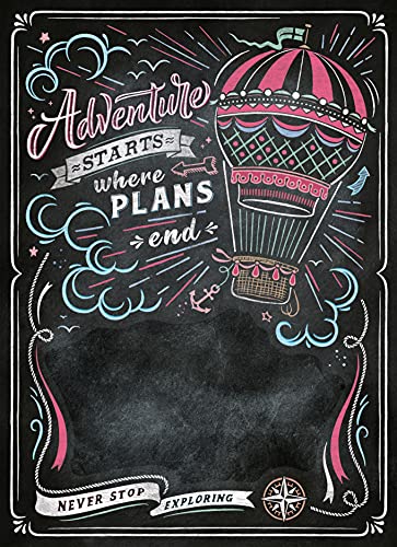 Puzzle 1000 pièces : Blackboard Travel Clementoni Puzzles - vue 5