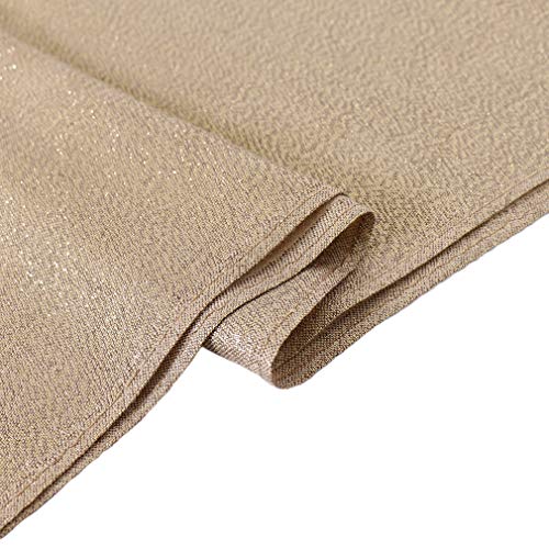 LMVERNA Women's Sparkling Metallic Soft Pashmina Shawls and Wraps Scarf in Solid Colors3