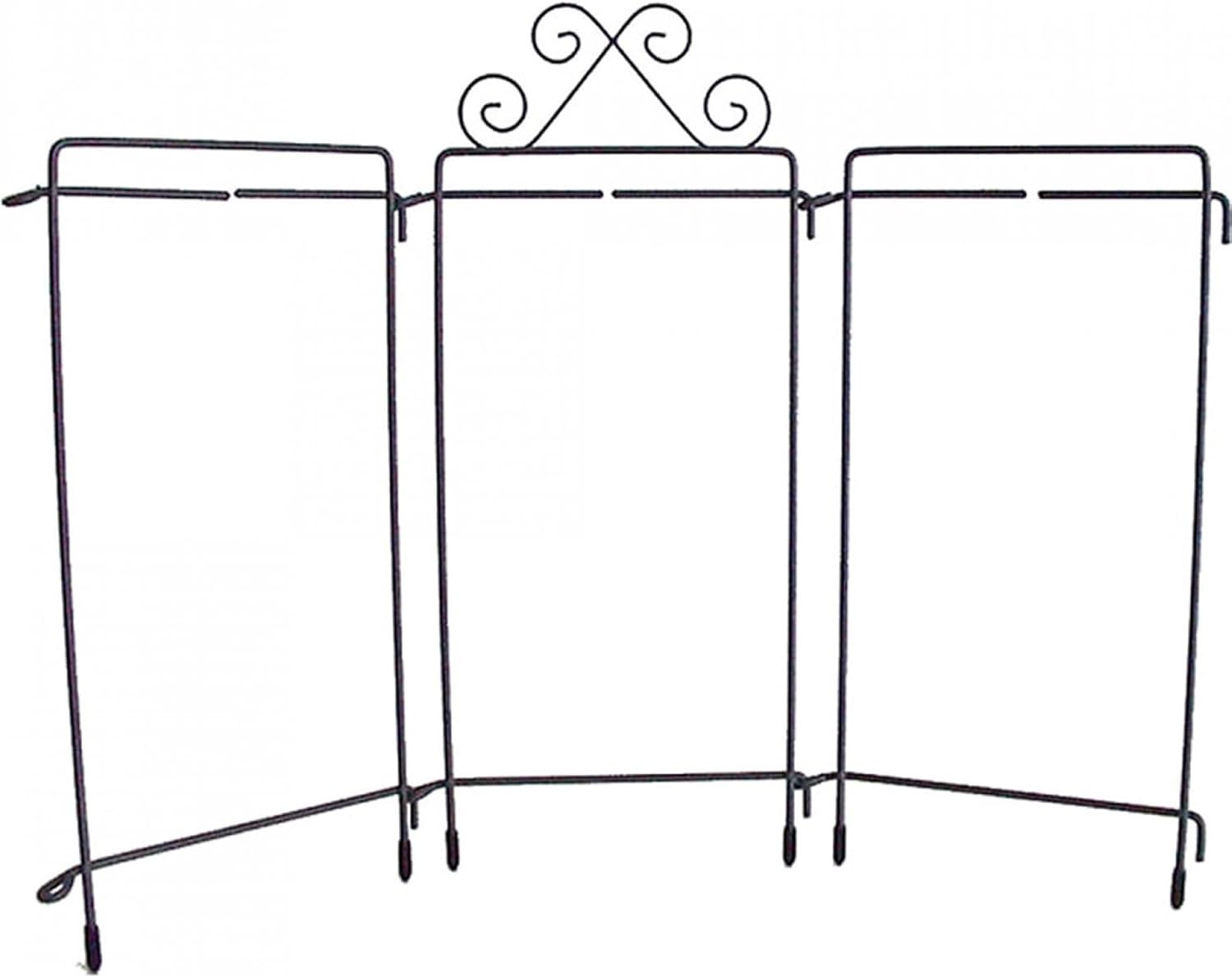 Ackfeld Manufacturing Table Stand Tri French Curl Display, Grey