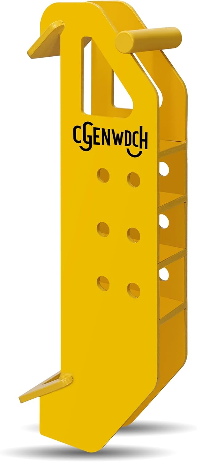 Adjustable Heavy Hitch Attachment for Skid Steer, 5000/20000 lbs Load Capacity, Compatible with Skid Steer Loaders and Tractors