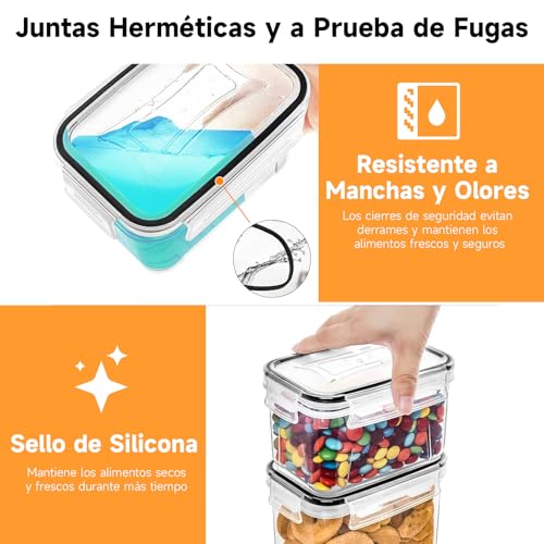 Opiniones y reviews de Almacenamiento de cocina y despensa - solo los mejores. 27 Almacenamiento de cocina y despensa marca QILOFU (3)