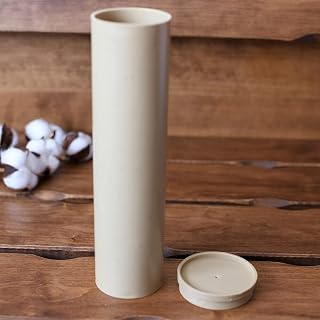 Candle Molds Cylinder, Candle Pillar Molds-Different Sizes,Plastic Forms for Pillar Candles (Diametr 2.35'' Height 12'')