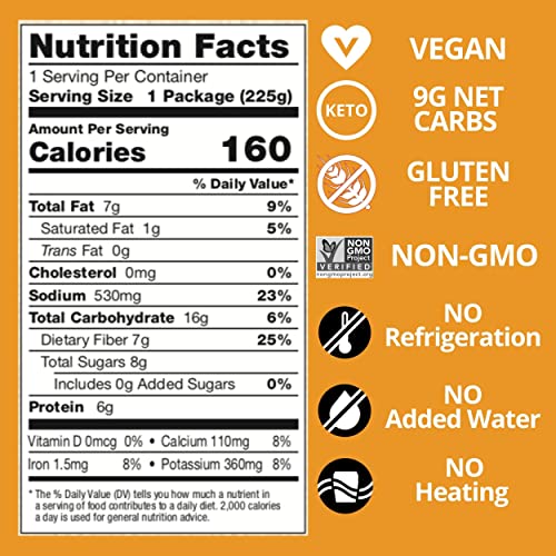 Kitchen & Love Indian Vegetable Curry Cauliflower Quick Meal 6-Pack | Vegan, Gluten-Free, Keto, Ready-to-Eat, No Refrigeration Required - Thumbnail 4