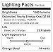 Great Eagle Lighting Corporation 100W Equivalent LED A19 Light Bulb 1500 Lumens Cool White 4000K Dimmable UL Listed (6 Pack)