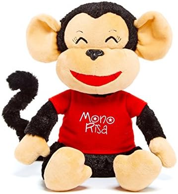 AZIAM Mono Risa Laughing Monkey Plush Toy LOL
