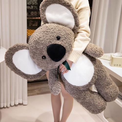 ぬいぐるみ 萌え萌え おもしろ コアラ 抱き枕 動物 コアラ 抱き枕 肌触り良い クリスマス 大きい 可愛い 添い寝 寝かしつけ やわらか 昼寝枕 子供の日 60cm 誕生日 グレー グッズ ソフト だきまくら 背あてのサムネイル