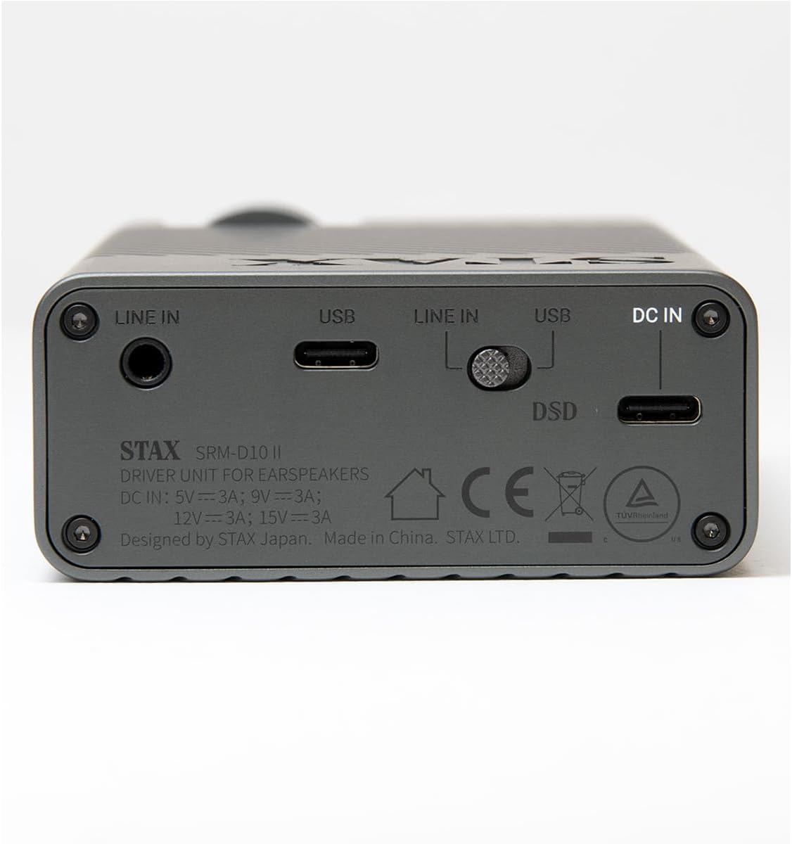 STAX SRM-D10 II Portable Electrostatic Headphone Amplifier/DAC