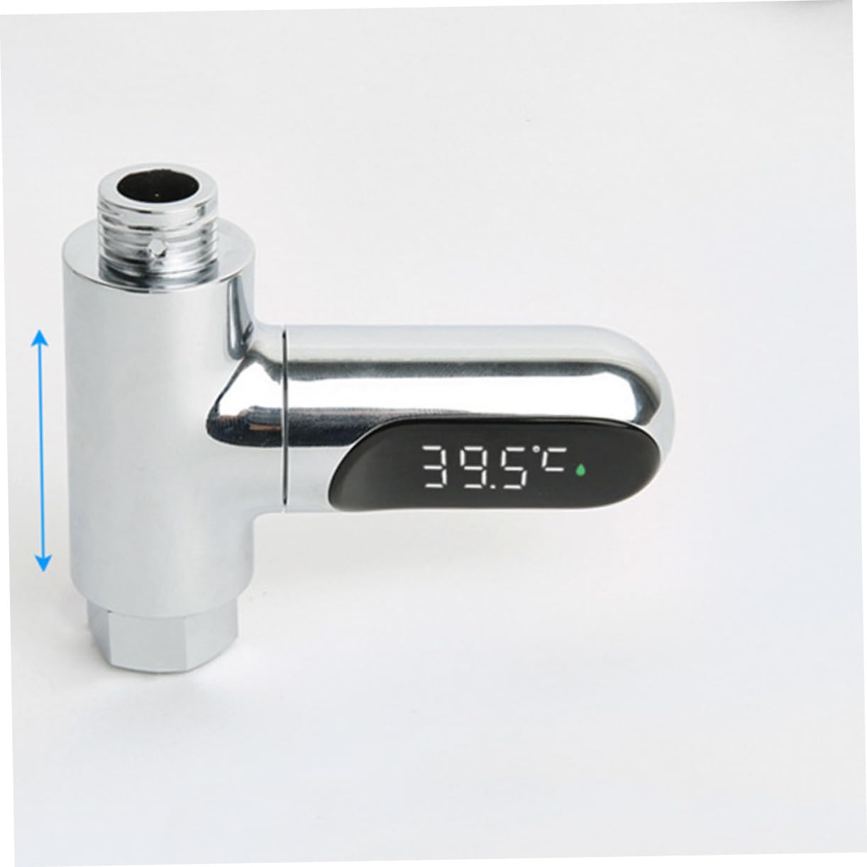Termómetro de Ducha Resistente al Agua para Ñiño Pantalla Led Medición Precisa de 5 a 85°c Material Abs y Pc, Función de Energía Autogenerada