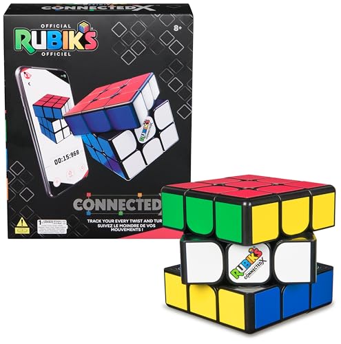 Rubik's ConnectedX - elektronischer 3x3 Cube für Einsteiger und Profis,...