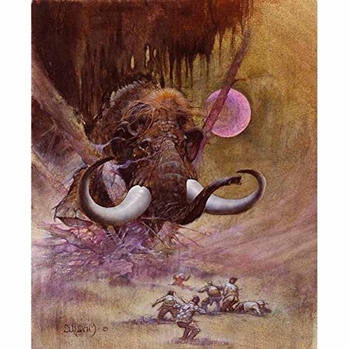 POSTER SUYDAM Mammouth decoration salon moderne grand format 62x93cm