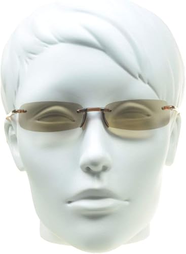 Miniatura 5 de ProSPORT 2 pares de gafas de sol de lectura tintadas para lectores de sol sin montura para hombres y mujeres