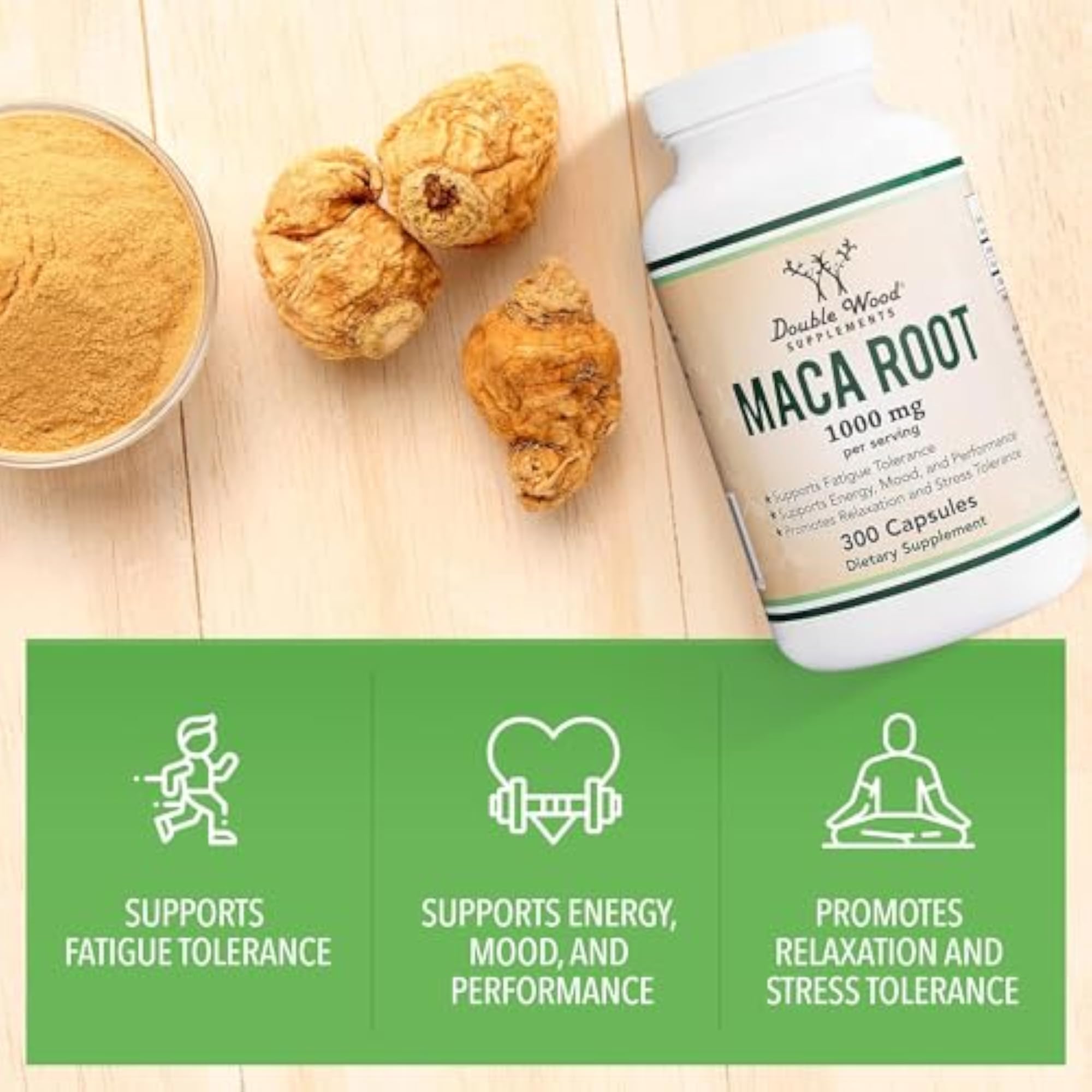 Maca Root Capsules for Energy and Performance