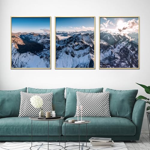 ZXDZSM Personalized Custom Canvas Prints(Gold metal frame,16"X24"):Framed Canvas Customized Wall Art Personalized Canvas Pictures for Pet/Family Gifts for Mom/Men/Women — view 3