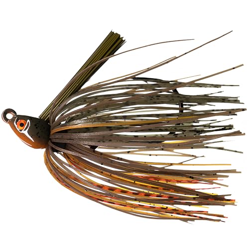Swim Jig Dirty Jigs anti-herbe tête profilée Alabama Craw 3/8 oz