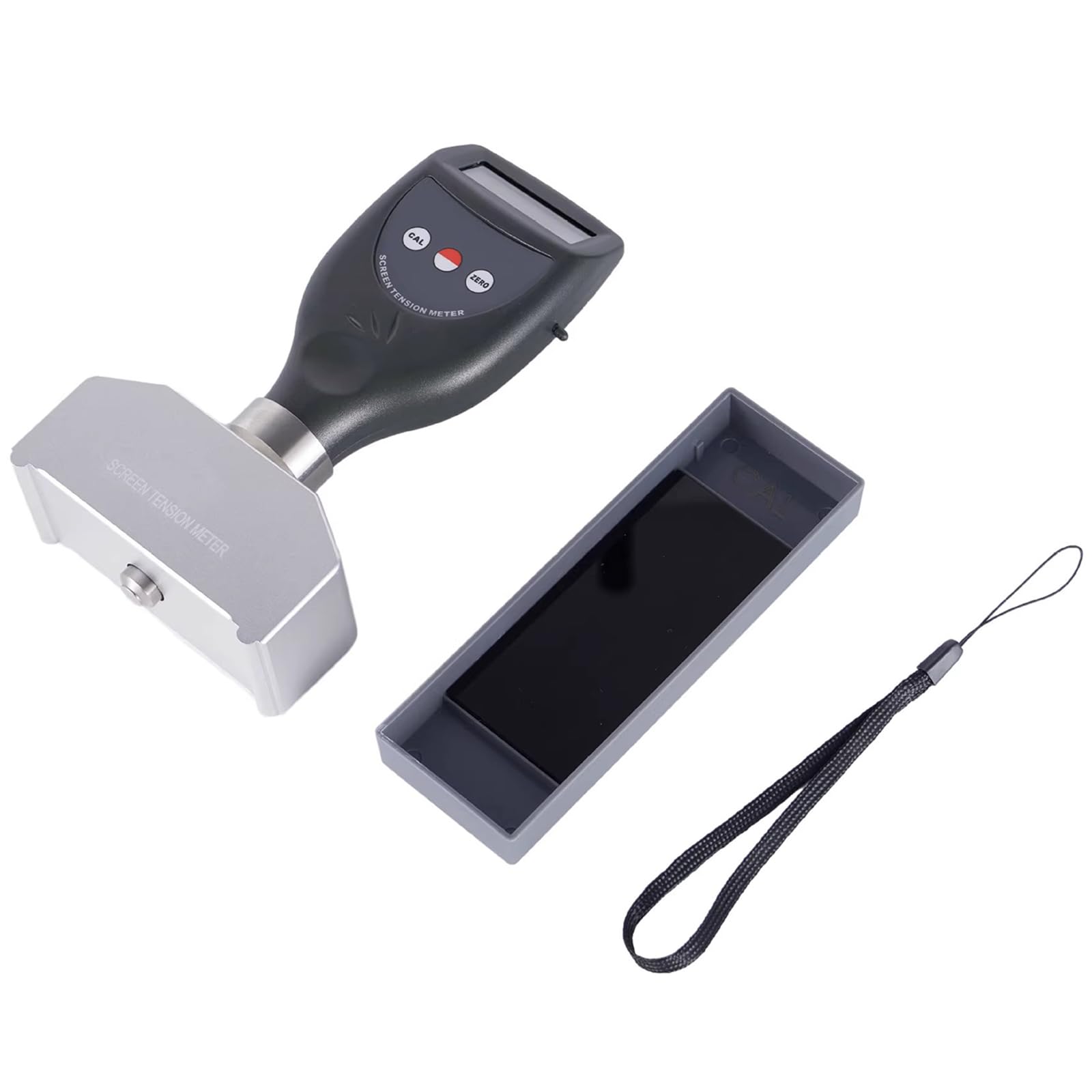 Spannungsmesser für Siebdruck, 0-45 N/cm Digitales Tensiometer mit LCD, 0,1 Auflösung für Schablonenspannungsprüfung