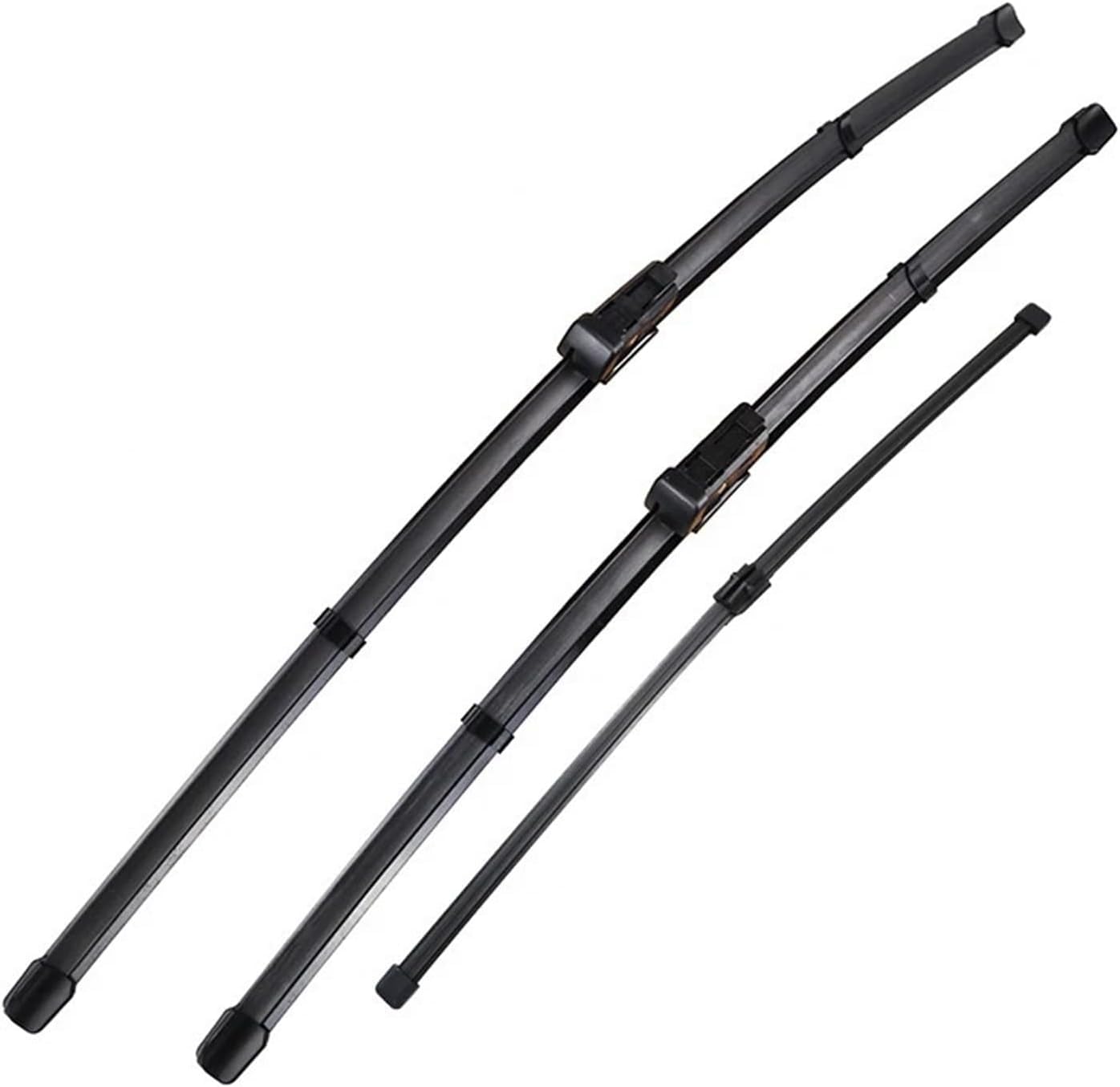 MadongJ Windshield Windscreen Wiper Blades for Audi Q7 4M 2016-2023, Replacement Blades All-Weather Performance Streak-Free Windshield Wipers
