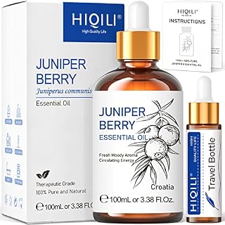 HIQILI Myrrh Essential Oil,100% Pure Premium Quality Therapeutic Grade for Diffuser, Massage, Bath, Skin & Hair Care - 3.38 Fl Oz