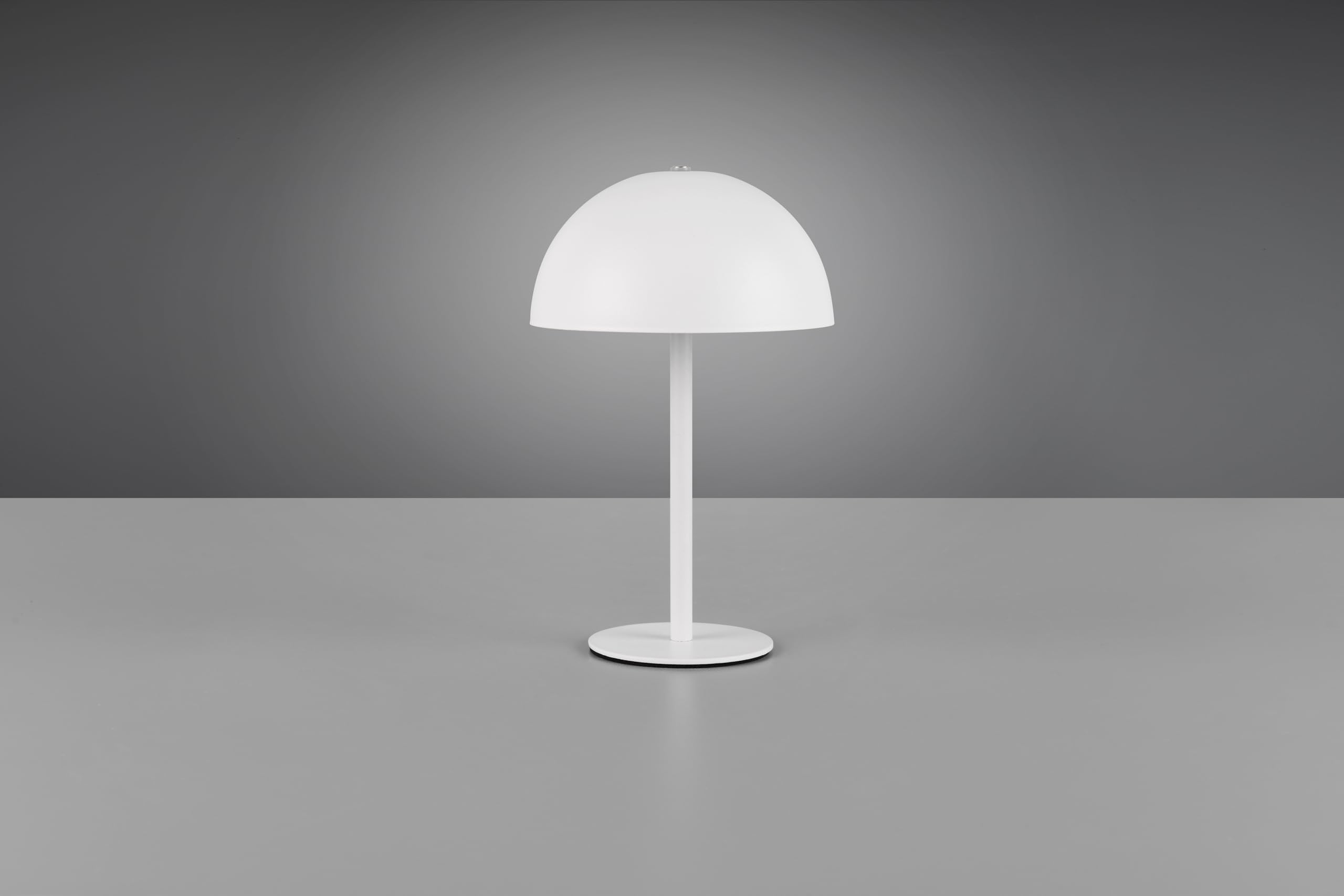 Reality Leuchten lampa stołowa LED Munoz R54891131, metal biały matowy, w zestawie 1,3 W LED, 4-krotny dotyk