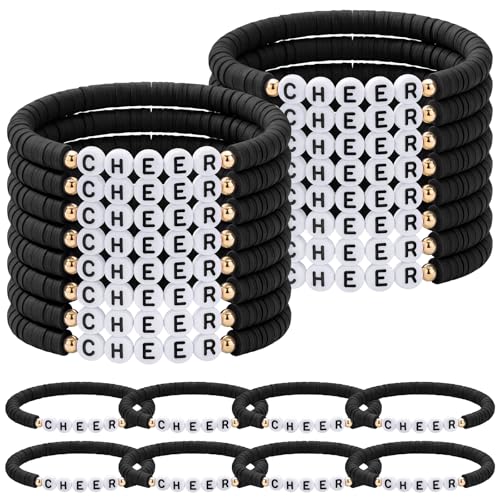 Landical Cheer Bracelets Bulk Set