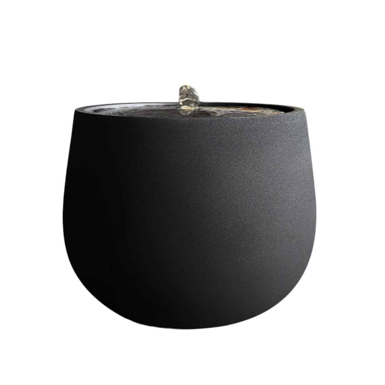 Fontaine à eau de table avec système de circulation continu pour purifier l'atmosphère du salon