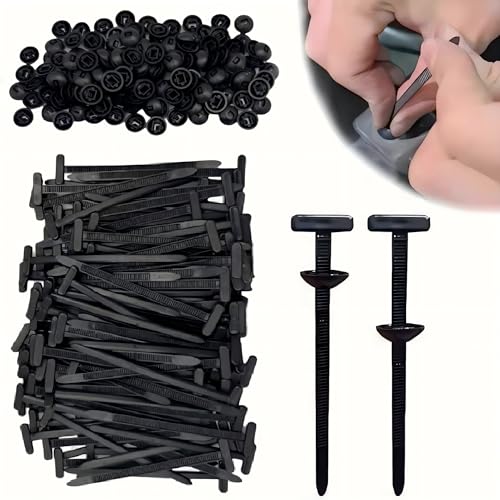 Nylon Universal Cable Tie Buckle for Car 100pcs Heavy - image 1