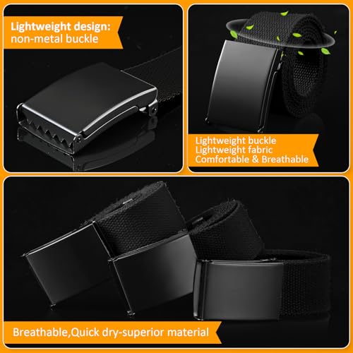 Yahenda 20 Pcs Web Belt for Men Women Belt Adjustable Canvas girdle Golf Strap with Military Buckle Casual Web girdle3