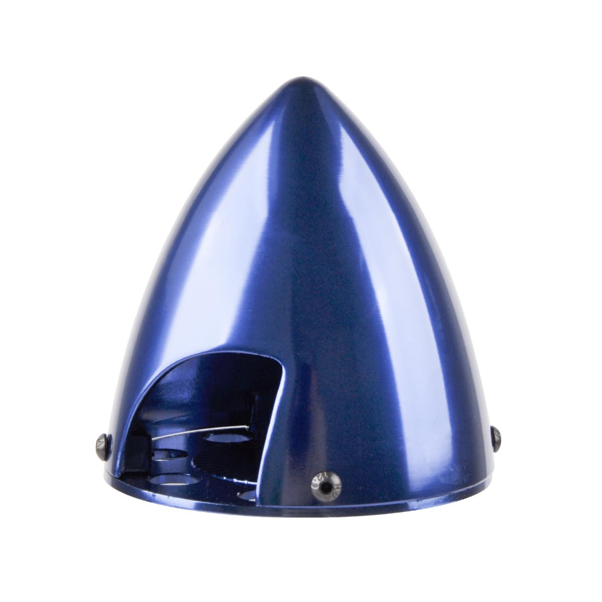 RC Spinner 2.5in Aluminum Spinner 2 Blades Special Drilled for RC Plane V2 Version (Blue)