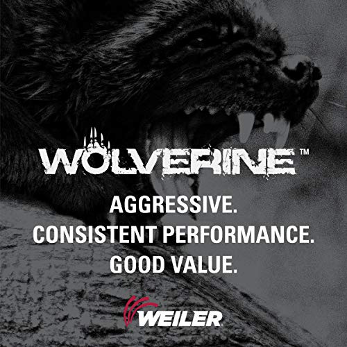 Image of Weiler 56464 4-1 /2 inch X 1 /4 inch Wolverine Type 27 Grinding Wheel, A24R, 7 /8 inch A.H. (Pack of 10)