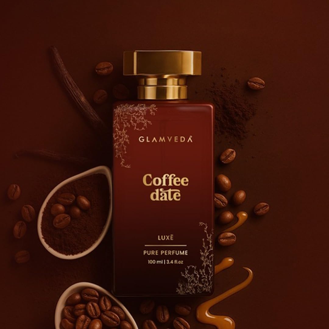 Glamveda Coffee Date Luxury Pure Perfume for Women 100ml | Long-Lasting Fragrance | Skin Friendly Women Spray | Coffee Scent for Daily & Special Occasions | Ideal Gift for Birthday, Anniversary-image-33