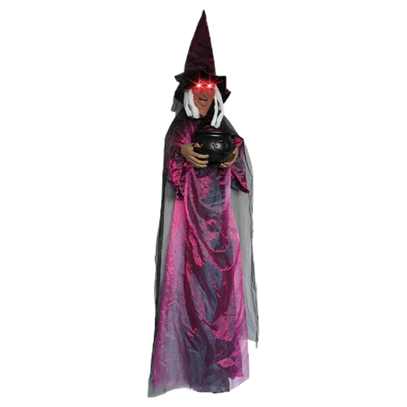 Sorcières de jardin hurlantes Halloween 180cm décor extérieur