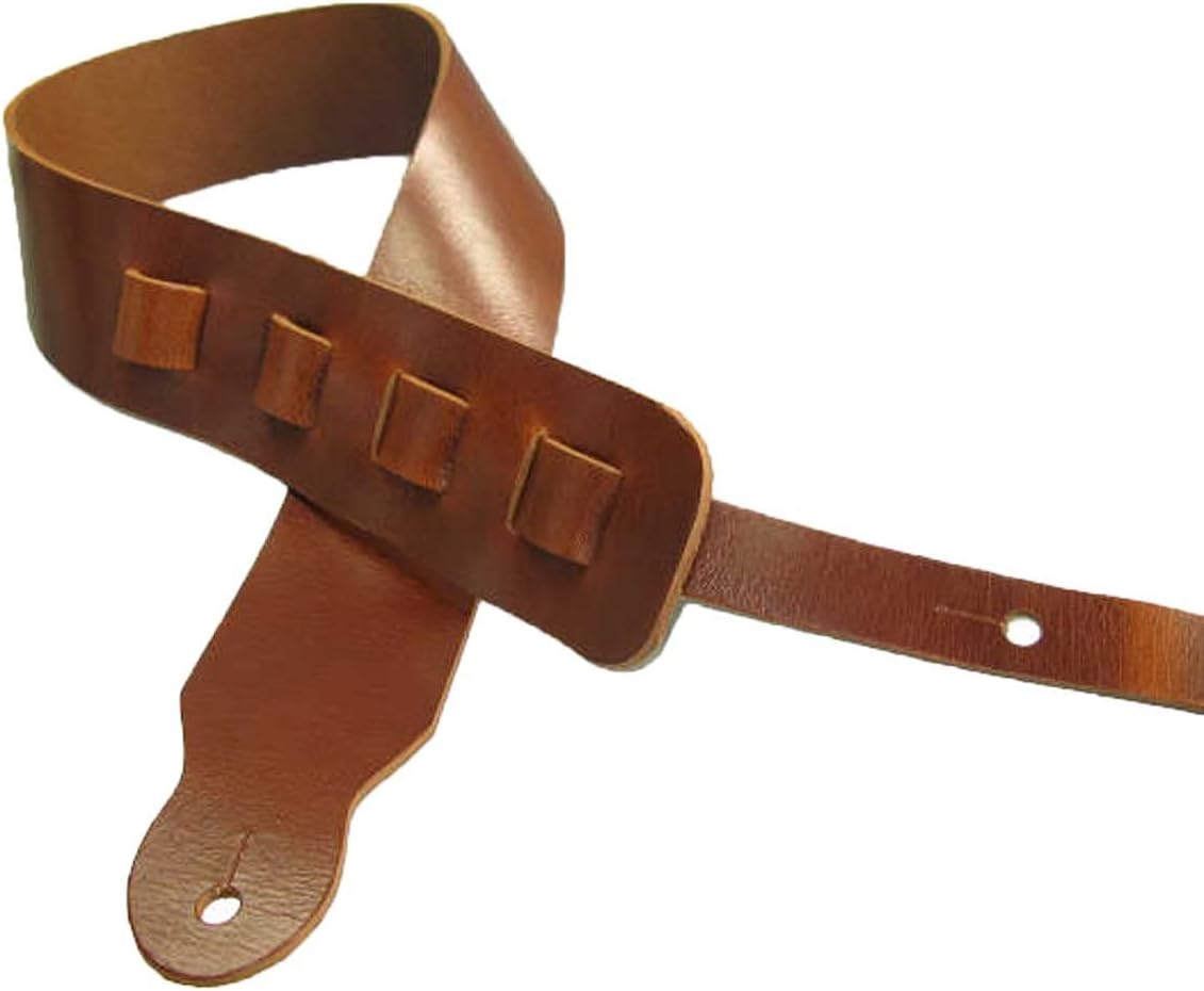 Zelikovitz Adjustable Guitar Strap II Full Grain Buffalo Leather