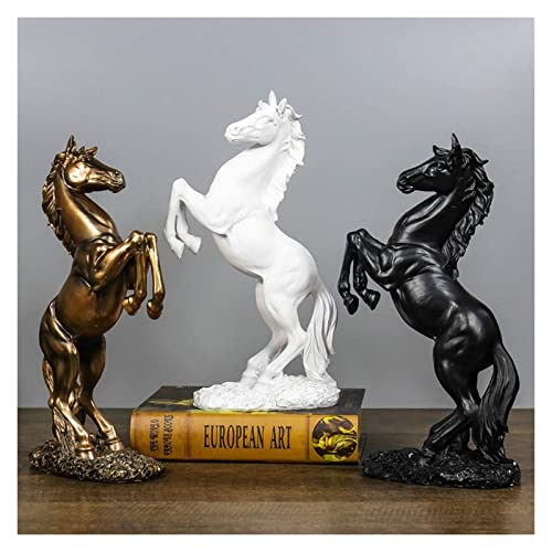 Figurines résine ornements chevaux modèles décor de guerre pour table