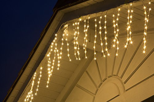 Konstsmide Christmas Decoration Fairy Light String/Flexible Garland with 240 Warm White Diodes/Brown Cable - Image 3